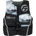 Full Throttle Vest-Lg Gray Rapid Dry, #142500-701-040-22 142500-701-040-22